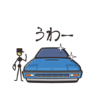 くるまをみがくひと（80’s日本車6）（個別スタンプ：5）