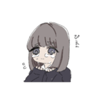 きょうもなんとか（個別スタンプ：1）