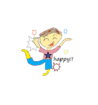息子（7歳）の自由帳（個別スタンプ：3）
