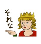 中世の絵にいる人（個別スタンプ：1）
