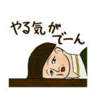 中世の絵にいる人（個別スタンプ：9）