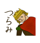 中世の絵にいる人（個別スタンプ：24）