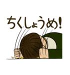 中世の絵にいる人（個別スタンプ：34）