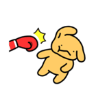 かわいい黄色の犬（個別スタンプ：16）