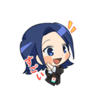 「劇プロ」可愛いみっちゃん：日常生活編（個別スタンプ：1）