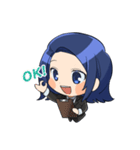 「劇プロ」可愛いみっちゃん：日常生活編（個別スタンプ：9）