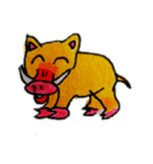 12しとえぜんいんしゆうごう（個別スタンプ：12）