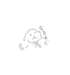 マルチーズのちくわ（個別スタンプ：12）