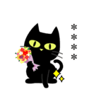 黒猫♡カスタム【親切で丁寧な言葉】（個別スタンプ：23）