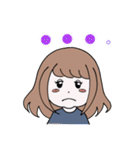 ときどきワンコな彼女（個別スタンプ：4）
