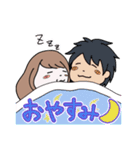 ときどきワンコな彼女（個別スタンプ：10）