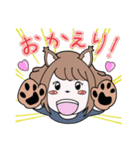 ときどきワンコな彼女（個別スタンプ：18）