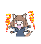 ときどきワンコな彼女（個別スタンプ：38）