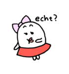 ミスゆでたまご（個別スタンプ：35）
