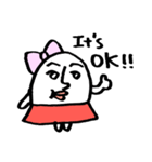 ミスゆでたまご（個別スタンプ：36）