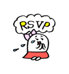 ミスゆでたまご（個別スタンプ：40）