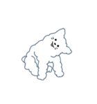 フリースクラウド犬 MooongMung Gif（個別スタンプ：1）