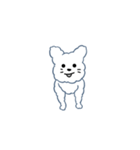 フリースクラウド犬 MooongMung Gif（個別スタンプ：2）