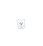 フリースクラウド犬 MooongMung Gif（個別スタンプ：3）