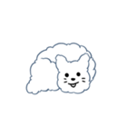 フリースクラウド犬 MooongMung Gif（個別スタンプ：10）