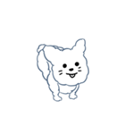 フリースクラウド犬 MooongMung Gif（個別スタンプ：11）