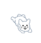 フリースクラウド犬 MooongMung Gif（個別スタンプ：18）