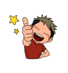 イチとハチのスタンプ（個別スタンプ：3）