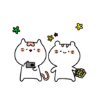 仲睦まじいカップル. アコン＆ダコン（個別スタンプ：16）