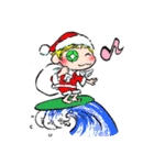 げんきな天使 ハレル(クリスマス＆お正月)（個別スタンプ：3）