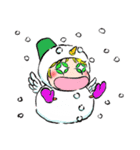 げんきな天使 ハレル(クリスマス＆お正月)（個別スタンプ：15）