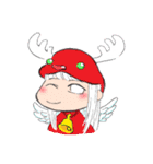 げんきな天使 ハレル(クリスマス＆お正月)（個別スタンプ：17）