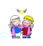 げんきな天使 ハレル(クリスマス＆お正月)（個別スタンプ：18）