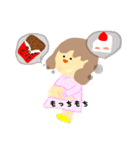 MY LIFE 女の子と仲間たちの日常（個別スタンプ：12）