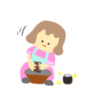 MY LIFE 女の子と仲間たちの日常（個別スタンプ：13）