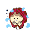 MY LIFE 女の子と仲間たちの日常（個別スタンプ：35）