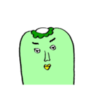 かっぱとにわとり（個別スタンプ：12）