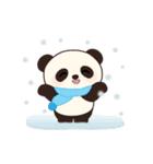 動く！子パンダちゃんの冬スタンプ♡（個別スタンプ：6）