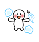 シンプルで白くて丸い人 続編（個別スタンプ：31）