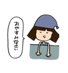 無難な女の子（個別スタンプ：13）