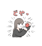 適当な女の子のスタンプ（個別スタンプ：13）