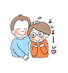 夫婦の会話(悟空とぽにょ子)（個別スタンプ：19）