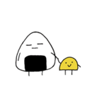 おにぎりさんと、たくあんくん1（個別スタンプ：36）