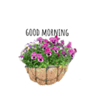 お花いっぱいスタンプ（個別スタンプ：1）