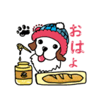 おもち犬の日常会話 No.2（個別スタンプ：11）