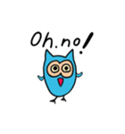なにわのふくろう達（個別スタンプ：7）