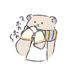 冬眠しないクマとアザラシ（個別スタンプ：8）