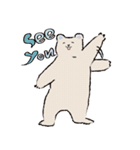 冬眠しないクマとアザラシ（個別スタンプ：21）
