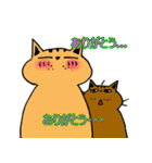2匹のキジトラ3（個別スタンプ：23）