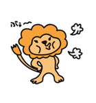 気の抜けたライオン（個別スタンプ：15）