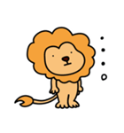 気の抜けたライオン（個別スタンプ：28）